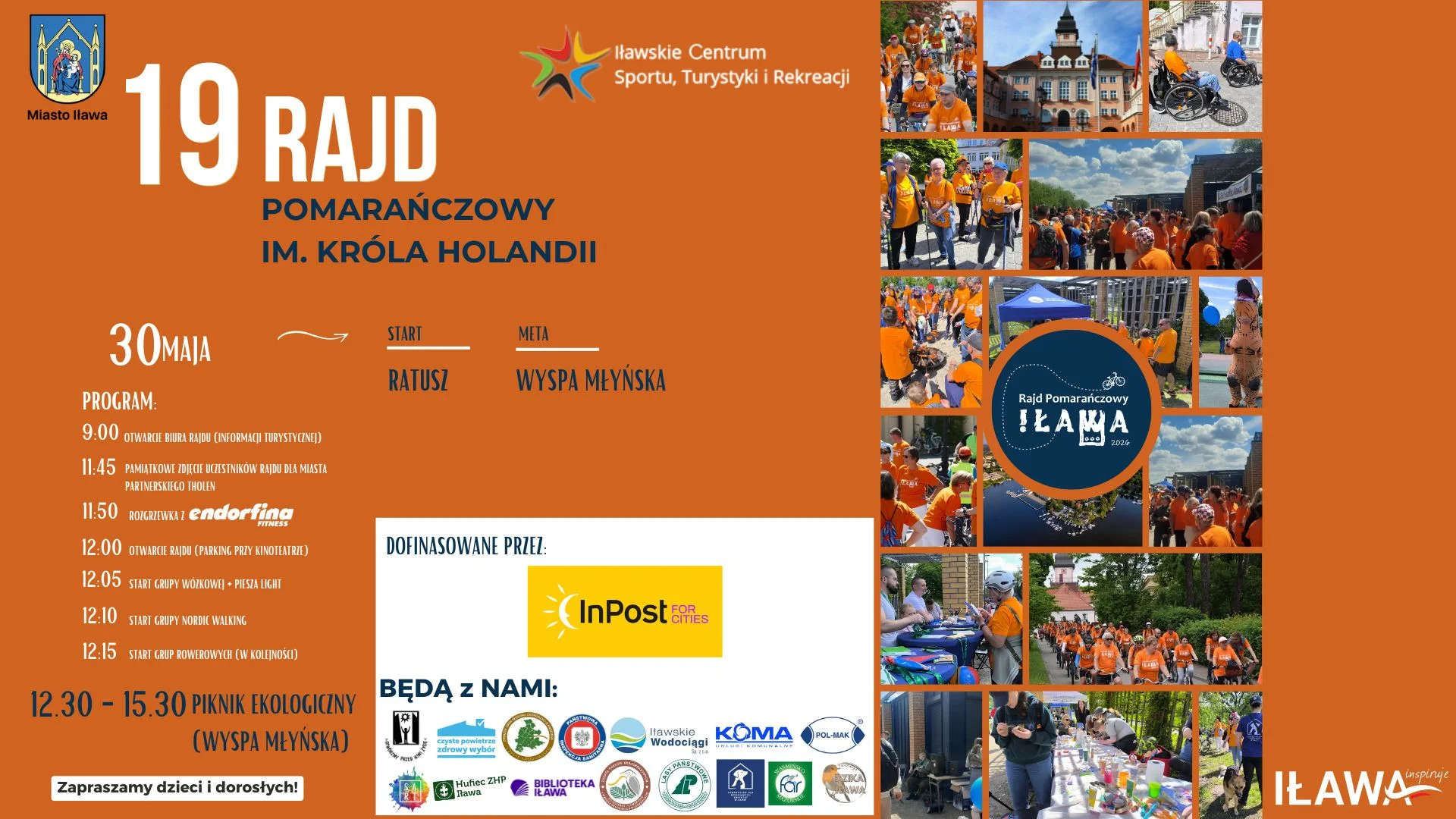 19 Rajd Pomarańczowy już w sobotę – informacje organizacyjne